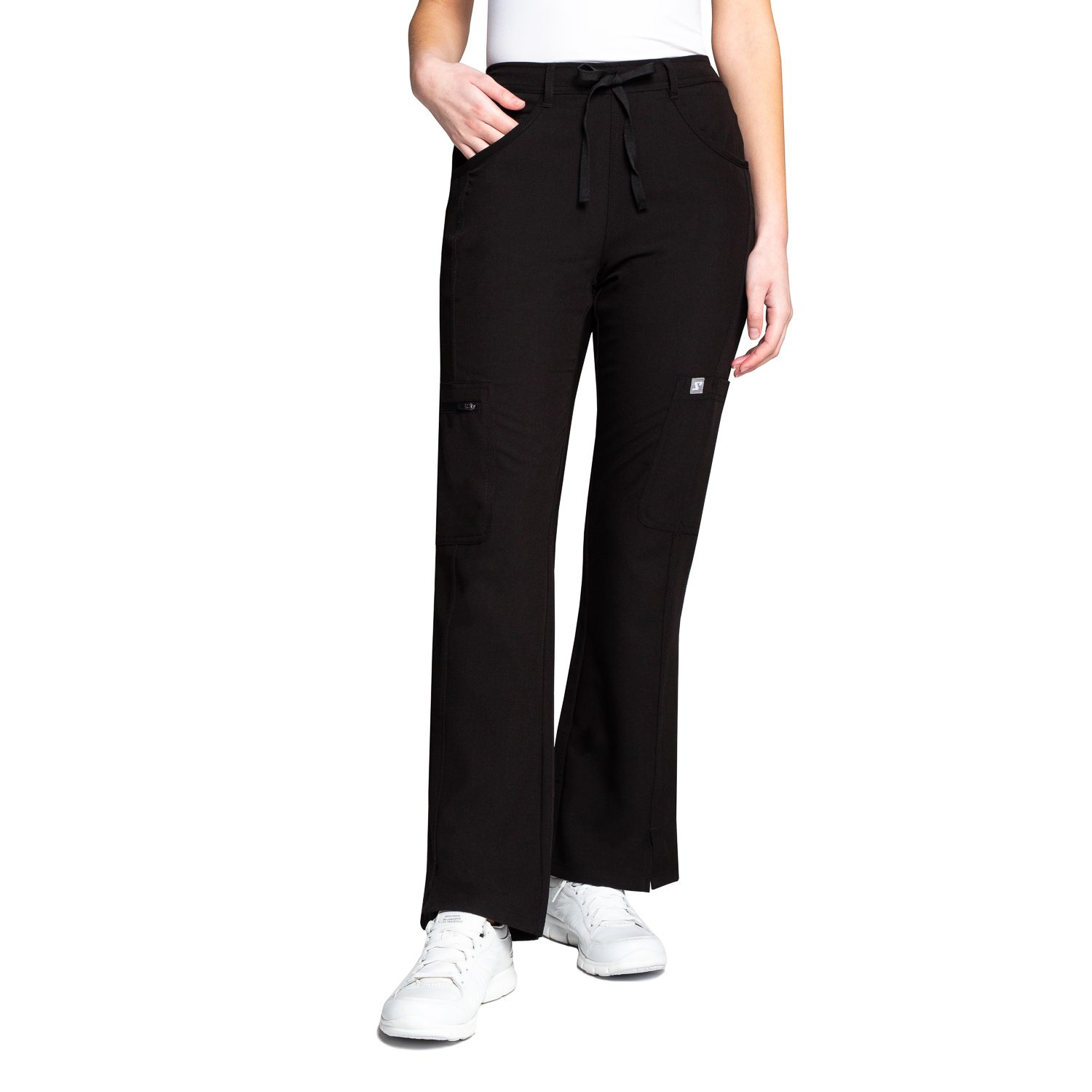 PANTALÓN MUJER COMFORT NEGRO SCORPI Scrubplus