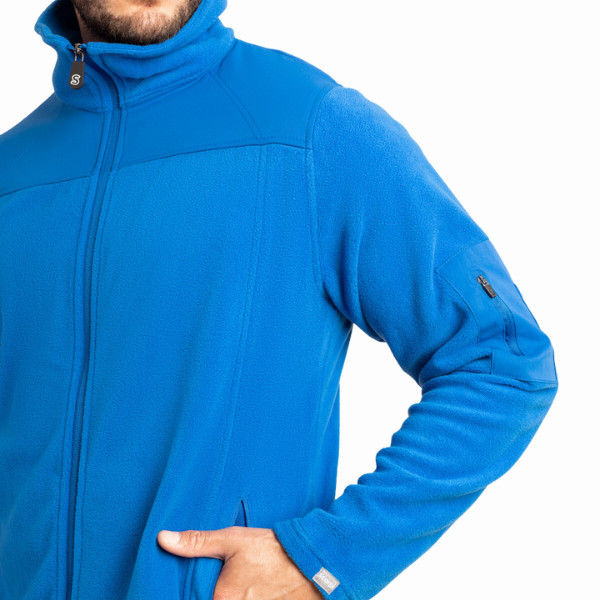 Polar Hombre Microfleece Scorpi Azul Rey Scrubplus