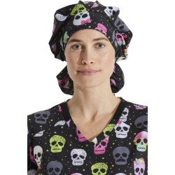 Gorro Clínico Unisex Estampado Calaberas Dickies