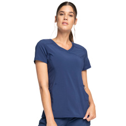 Top Liso Femenino Cherokee Infinity Azul Marino - 2625A