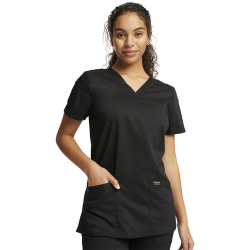 Top Liso Femenino Cherokee Revolution Negro - WW620