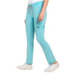 PANTALÓN MUJER SPORT STRETCH TURQUESA SCORPI
